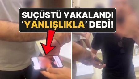 AVM’de Bayanlar Tuvaletine Girip Görüntü Çeken Kişinin Savunması: “Yanlışlıkla Girdim!”