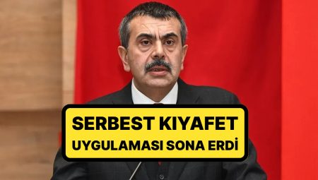 Bakan Tekin Duyurdu: Okullarda Hür Kıyafet Uygulaması Sona Erdi, Forma Geri Geliyor