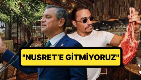 CHP Genel Başkanı Özgür Özel Boykot Davetini Bir Sefer Daha Yineledi: “Nusret’e Gitmiyoruz”