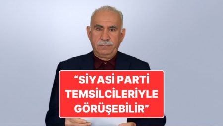 DEM Parti Sözcüsü Ayşegül Doğan Açıkladı: “Abdullah Öcalan’ın Siyasi Parti Temsilcileriyle Görüşmesi Muhtemel”