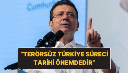 Ekrem İmamoğlu’ndan Barış Konferansına Bildiri: “Çözmemiz Gereken En Değerli Sorun Kürt Meselesidir”