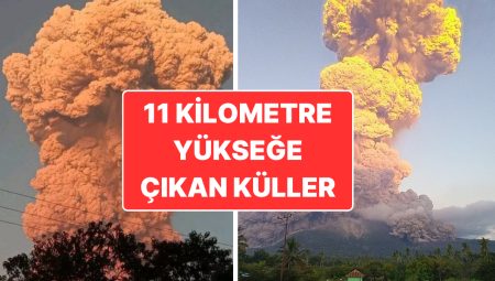 Endonezya’da Yanardağ Patlaması: Küller 11 Kilometre Havaya Kadar Yükseldi