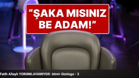 Fatih Altaylı’nın Boş Koltuklu Yeni Görüntüsü ve Mektubu: “Şaka mısınız Be Adam!”