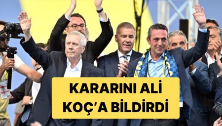 Fenerbahçe’de Aziz Yıldırım, Adaylıkla İlgili Kararını Ali Koç’a Bildirdi