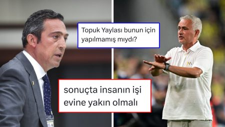 Fenerbahçe’nin Kamp Programı Tenkitlere Neden Oldu