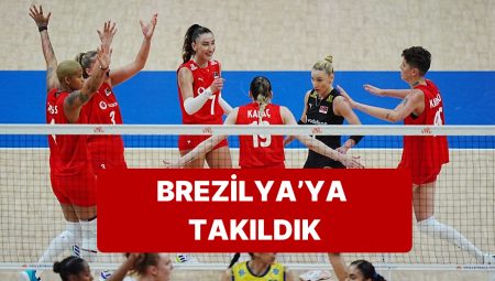 Filenin Sultanları, Şiddetli Rakibi Brezilya’ya Diş Geçiremedi: 1-3