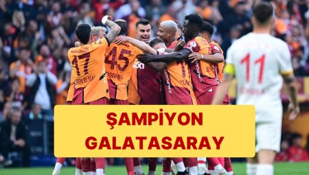 Galatasaray Dönemi Şampiyon Tamamlayarak 5. Yıldızı Taktı