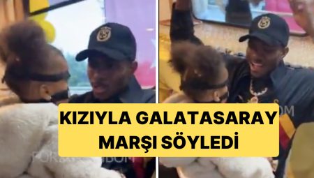 Galatasaray’da Osimhen, Kızıyla “Adanmış Hayatların Umudu” Marşını Söyledi