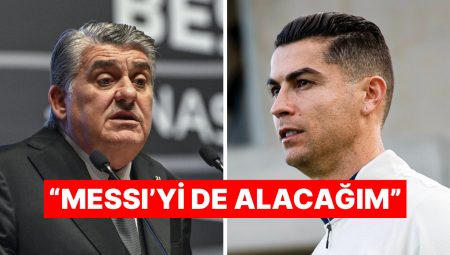 Gündem Olan Ronaldo İddiasına Beşiktaş Başkanı Serdal Adalı’dan Yanıt!
