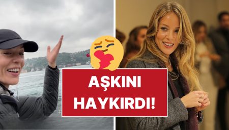 Halk Otobüsüne Binmesiyle Gündem Olmuştu: Bade İşçil İstanbul Aşkını Çektiği Görüntü ile İlan Etti!