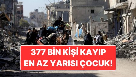 Harvard Üniversitesi’nin Hazırladığı Rapor: İsrail, Filistin’de 377 Bin Kişiyi “Kaybetti”