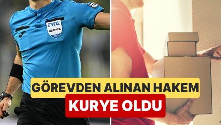 İngiltere’nin Skandal Hakemi Aldığı Cezanın Akabinde Kurye Oldu