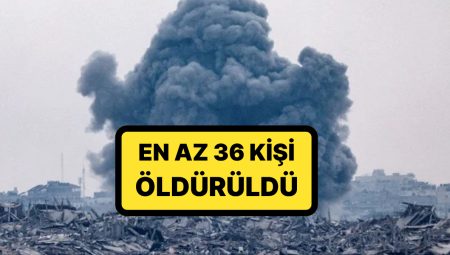 İsrail İnsani Yardım İçin Toplanan Filistinlilere Ateş Açtı: Hücumda En Az 36 Kişi Hayatını Kaybetti