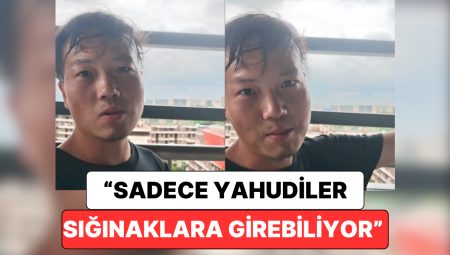 İsrail’de Çalışan Bir Çinli Savaşın Öteki Yüzünü Anlattı:” Yalnızca Museviler Sığınaklara Girebiliyor”