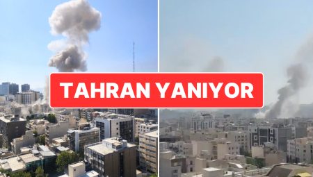 İsrail’den İran’a Şiddetli Taarruz: Tahran’da Birçok Bölgede Patlama Meydana Geldi
