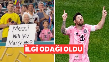 Lionel Messi Palmeiras Maçında Evlilik Teklifi Aldı