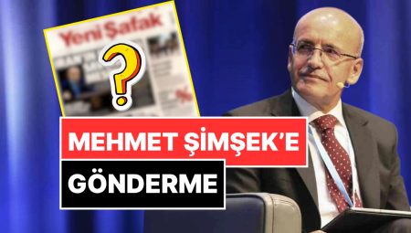 Merkez Bankası’nın Faiz Kararına Saatler Kala Yeni Şafak’tan Mehmet Şimşek’e Gönderme