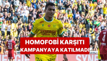 Mostafa Mohamed’in Homofobi Tersi Kampanyaya Katılmaması Fransa’yı Karıştırdı