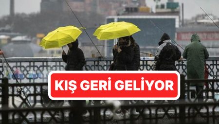 Pazar Günü Piknik Planları İptal: Kış Geri Geliyor