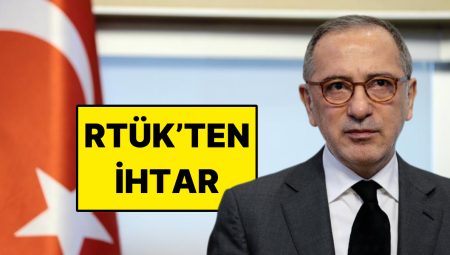 RTÜK Fatih Altaylı’nın YouTube Kanalı İçin İkaz Yayınladı