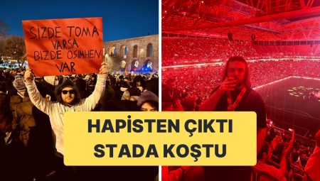 “Sizde TOMA Varsa Bizde Osimhen Var” Diyen Berke Silivri’den Çıktı Galatasaray Maçına Gitti