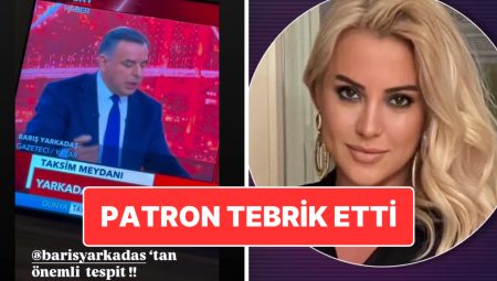 TGRT’de Yorumculuk Yapan Barış Yarkadaş Kanal İşvereninin Tebriğini Instagram Hesabında Paylaştı
