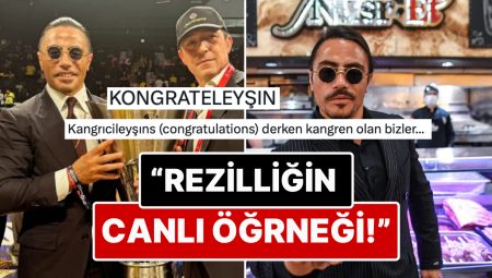 X’te Gündem Oldu: Fenerbahçe’nin Şampiyonluk Kutlamasına Katılan Nusret’in İngilizcesi Yerin Tabanına Sokuldu!