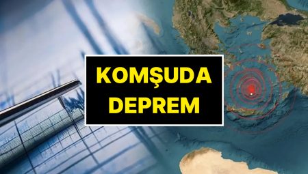 Yunanistan’daki Zelzele Çanakkale ve Edirne’den Şiddetli Hissedildi