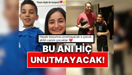 Yunus Akgün ile Tanışmayı Dileyen Öğrencisinin Hayalini Gerçekleştiren Öğretmen Unutulmaz Anlara Vesile Oldu