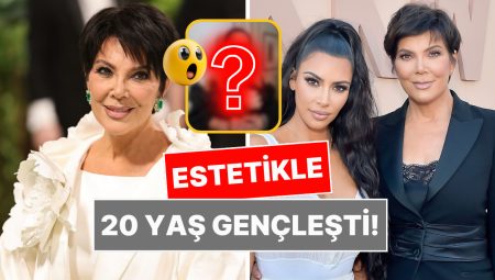 Yüzünü Gerdirerek 20 Yaş Gençleşti: Kris Jenner, Son Haliyle Kızı Kim Kardashian’a Benzetildi!