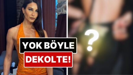 48 Yaşındaki Eski Model Ece Sükan Hiç Görülmemiş Stildeki Dekoltesiyle Ağızları Açık Bıraktı!