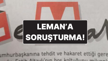 Adalet Bakanı Yılmaz Tunç Açıkladı: Leman Mecmuası’na Soruşturma Açıldı