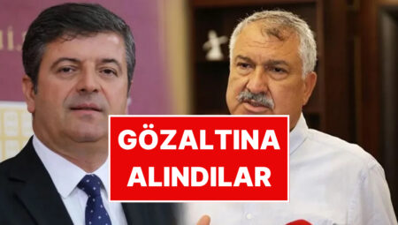 Adana Büyükşehir Belediye Başkanı Zeydan Karalar ve Adıyaman Belediye Lideri Abdurrahman Tutdere Gözaltında