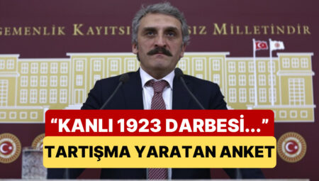 AKP’li Ahmet Hamdi Çamlı’nın “Kanlı 1923 Darbesi” Yorumuyla Açtığı Anket Reaksiyon Çekti