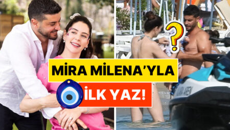 Berk Oktay ve Yıldız Davet Atiksoy’un Ailece Çeşme Keyfi: Minik Mira Milena Tatlılığıyla Mest Etti!
