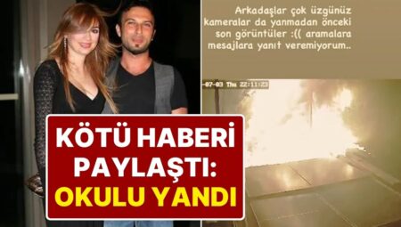 Bilge Öztürk Makûs Haberi Paylaştı: İzmir’deki Yangında Sörf Okulu Yandı!
