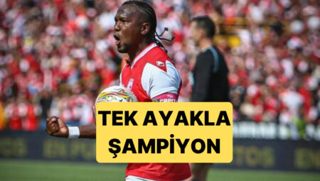 Bir Devir Türkiye’de Oynayan Rodallega, Sakat Halde Attığı Golle Şampiyonluk Getirdi