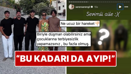 Eski Eşi ve Çocuklarıyla Bir Ortaya Gelen Gülben Ergen ve Ailesine Seren Serengil’den Tatsız Gönderme!