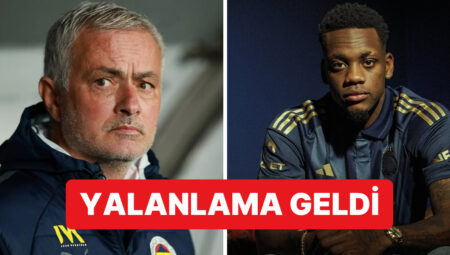Fenerbahçe’de Mourinho’nun Jhon Duran’la İlgili Söylediği Tez Edilen Kelamlara Yalanlama Geldi