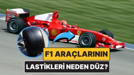Formula 1 Araçlarının Lastikleri Neden Dümdüz?