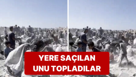 Gazze’deki Besin Krizi Açlık Krizine Döndü: Halk Yere Saçılan Unu Toplamaya Çalıştı