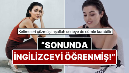 Kendini Geliştirmiş mi? Hande Erçel’in Tartışmalara Husus Olan İngilizcesi Kullanıcıları Yeniden İkiye Böldü!