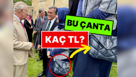 Kral Charles İle Bir Ortaya Gelen Hayrunnisa Gül Yaklaşık 120 Bin Liralık YSL Çantasıyla Dikkat Çekti
