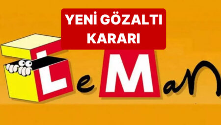 LeMan Dergisi Yazı İşleri Müdürü Aslan Özdemir İçin Gözaltı Kararı Verildi