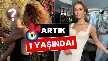 Luna 1 Yaşında: Ünlü Oyuncu Burcu Biricik’in Minik Kopyasıyla Paylaşımı Kalpleri Eritti!
