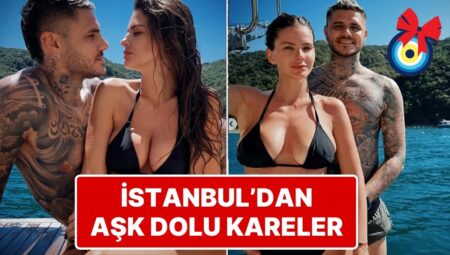 Mauro Icardi ve Sevgilisi China Suarez’in İstanbul Boğazı’ndaki Aşk Dolu Pozları