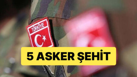 Milli Savunma Bakanlığı Duyurdu: 5 Asker Metan Gazı Sonucu Şehit Oldu