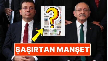 Nefes Gazetesinden “Ekrem İmamoğlu Tek Gündem Olmamalı” Manşeti