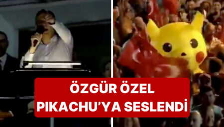 Özgür Özel, Antalya Mitinginde Pikachu’nun Gözlerinin İçine Bakarak İktidara Seslendi