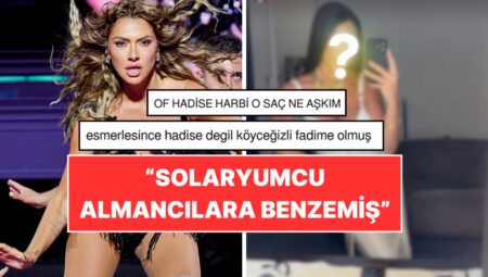 Siyah Saçlarıyla Radikal Değişikliğe Giden Hadise’nin Yeni İmajı Goygoycuların Lisanına Üzücü Dolandı!